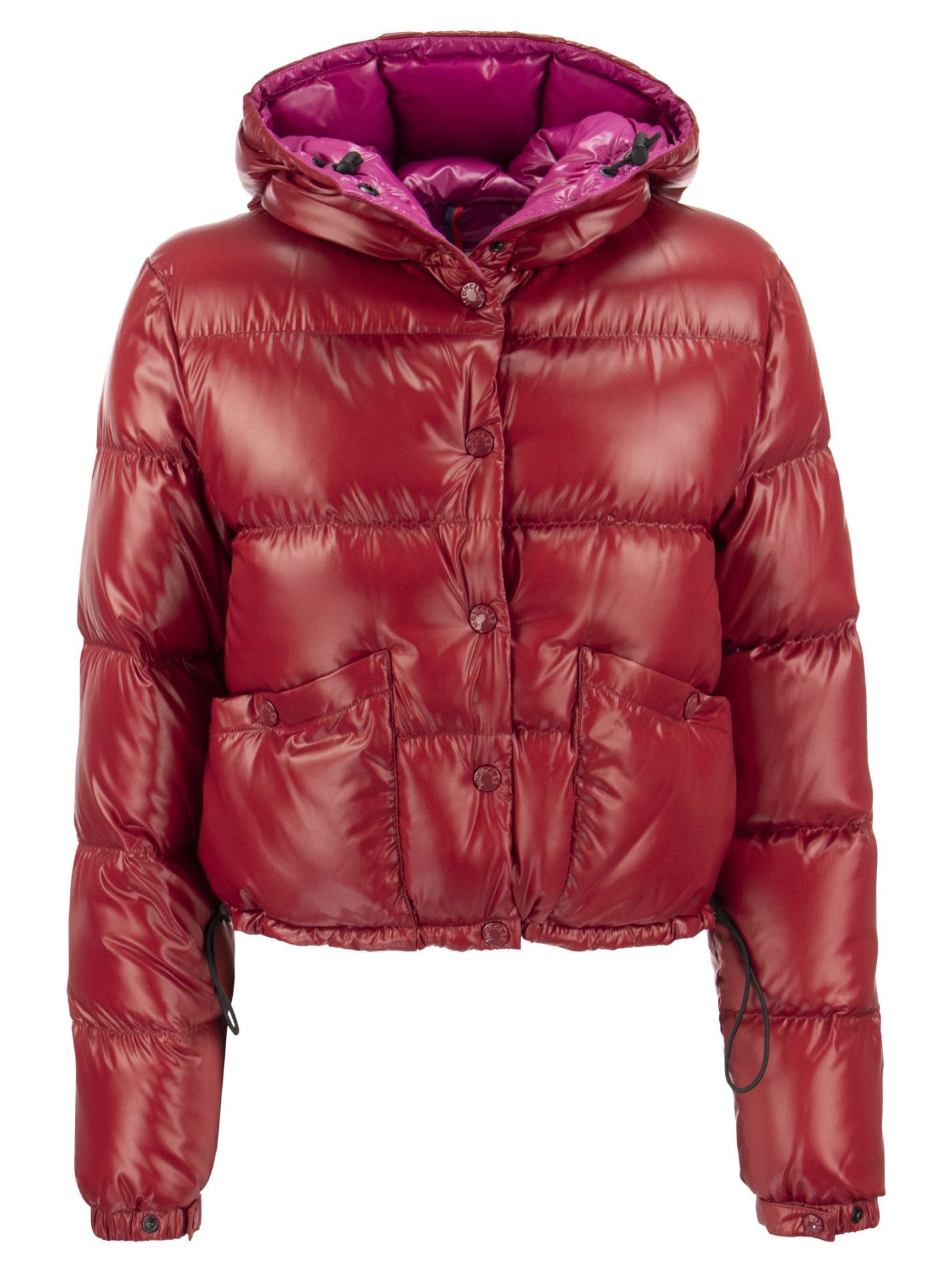 BARDANETTE - Short down jacket with hood