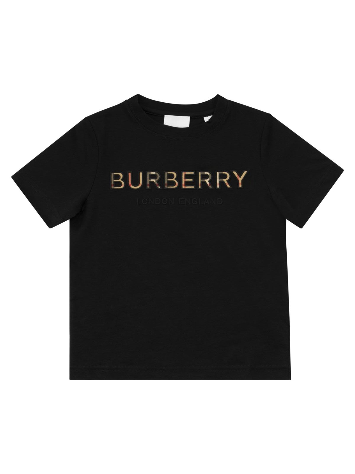 EUGENE - Cotton T-shirt with embroidered logo - Bellettini.com