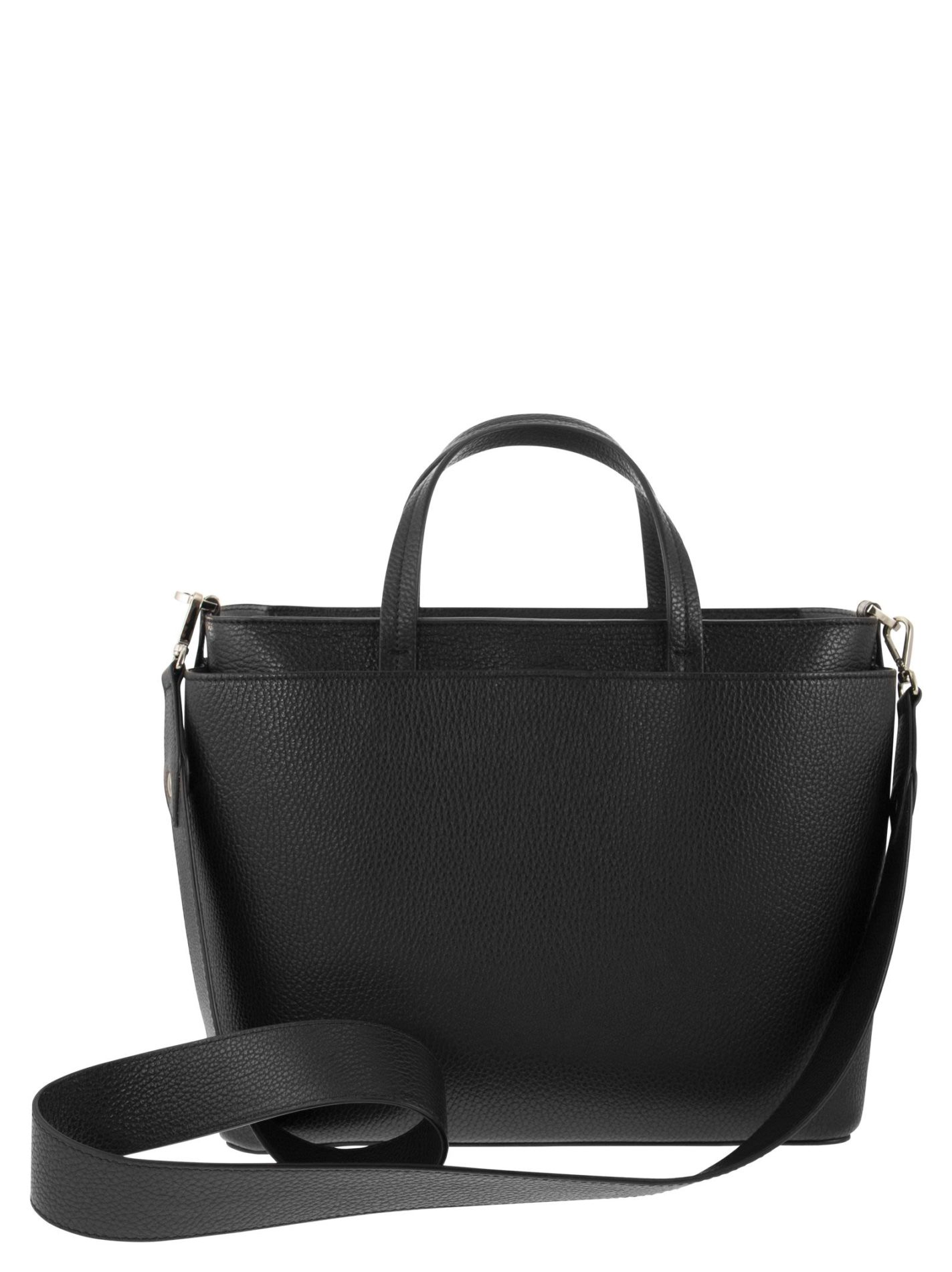 LUISA - Leather handbag with luminous detail - Bellettini.com